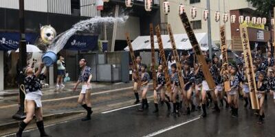 Enjoy Yamakasa with WeBase.　まだまだ山笠は始まったばかりです！！