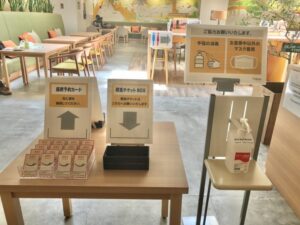 朝食入場時のチケット手渡しなし