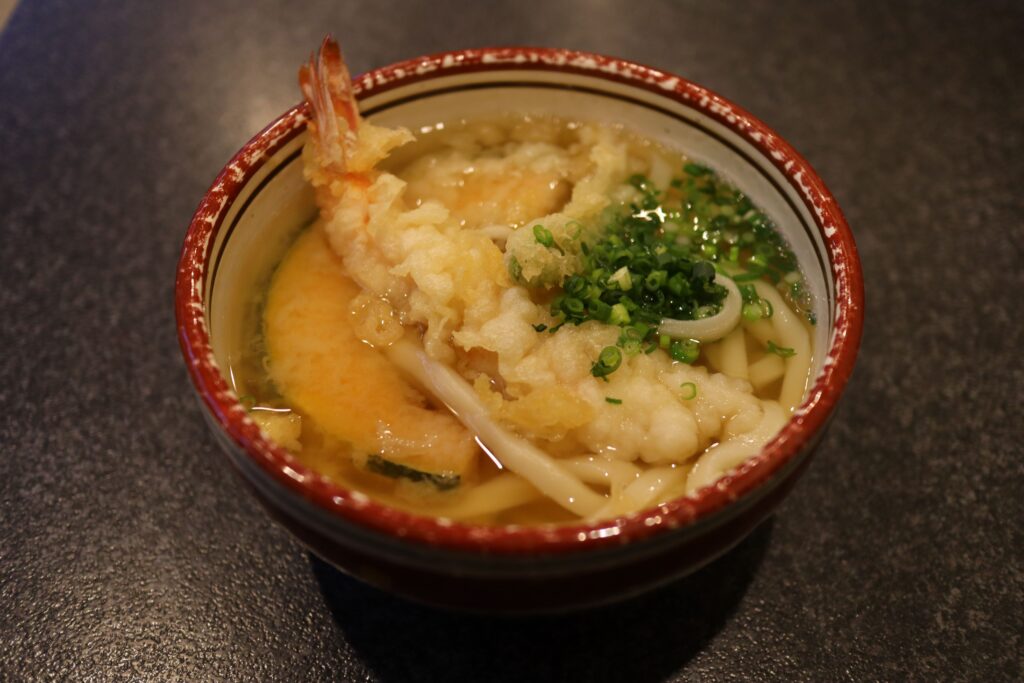 天ぷらうどん