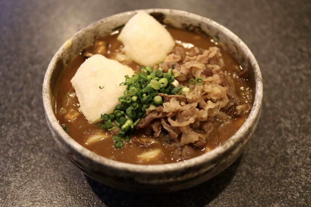 牛しゃぶカレーうどん
